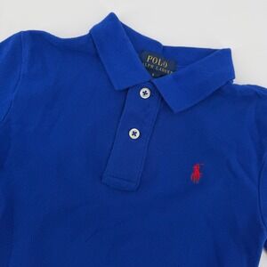 Polo Ralph Lauren Kids Royal Blue Short Sleeve Polo Shirt Size 5
